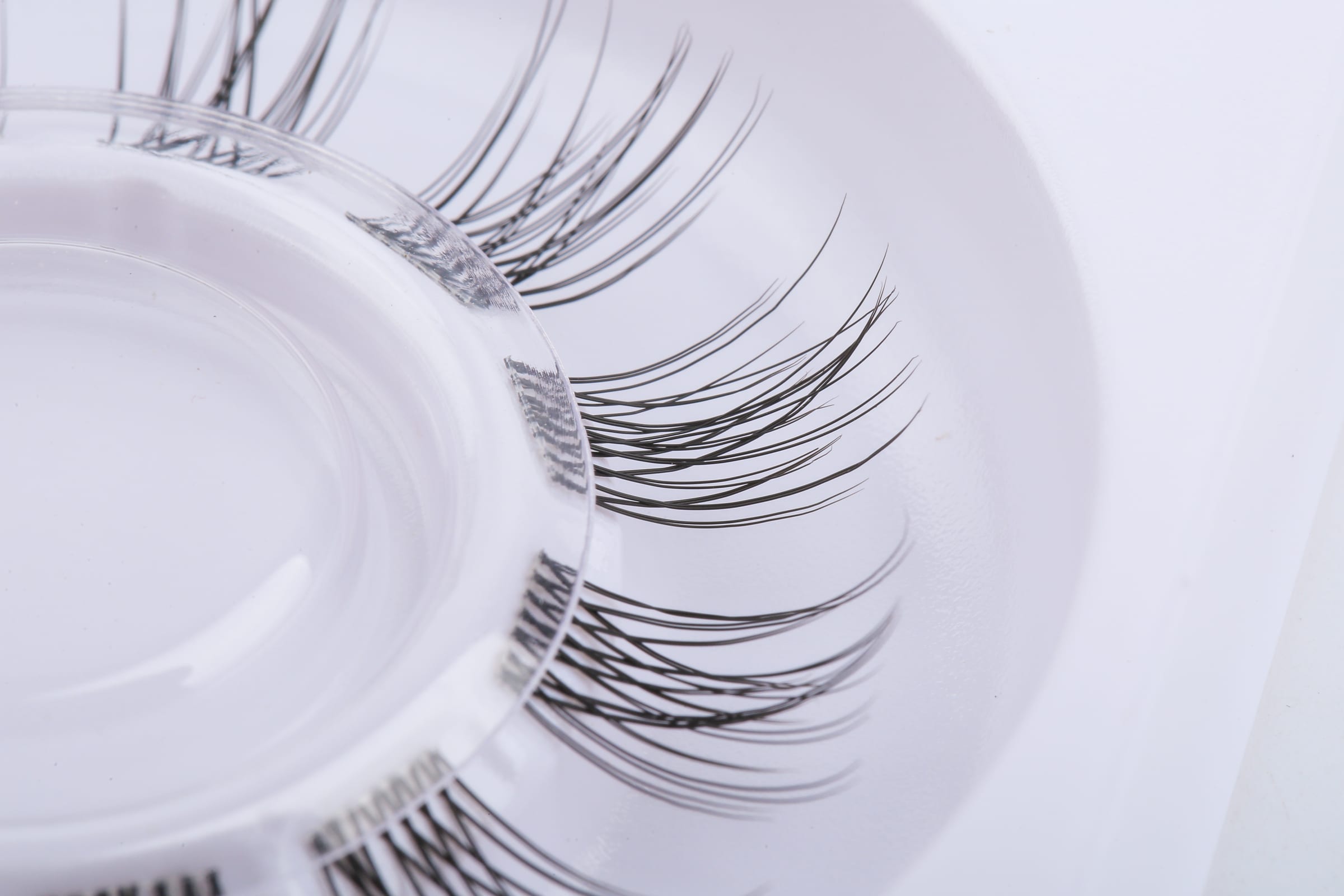 Original photograph of XA-C14 tapered DIY lash segments
