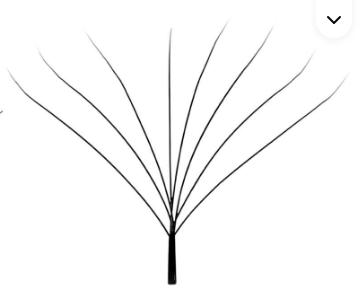 8D W lash-extension Struktur Abbildung